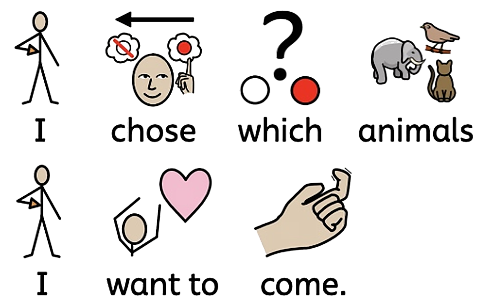 I chose which animals I want to come.
